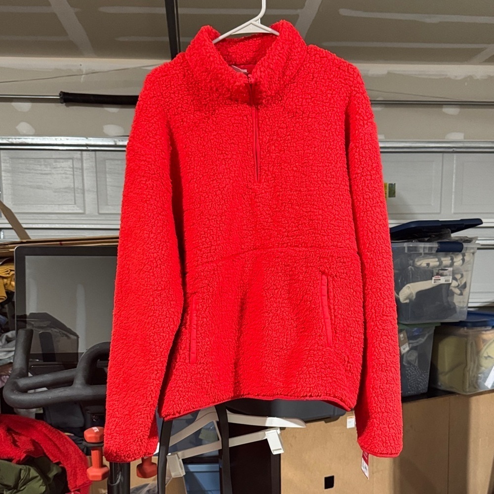 Size XXL Men’s Wondershop Red Fuzzy Sweater